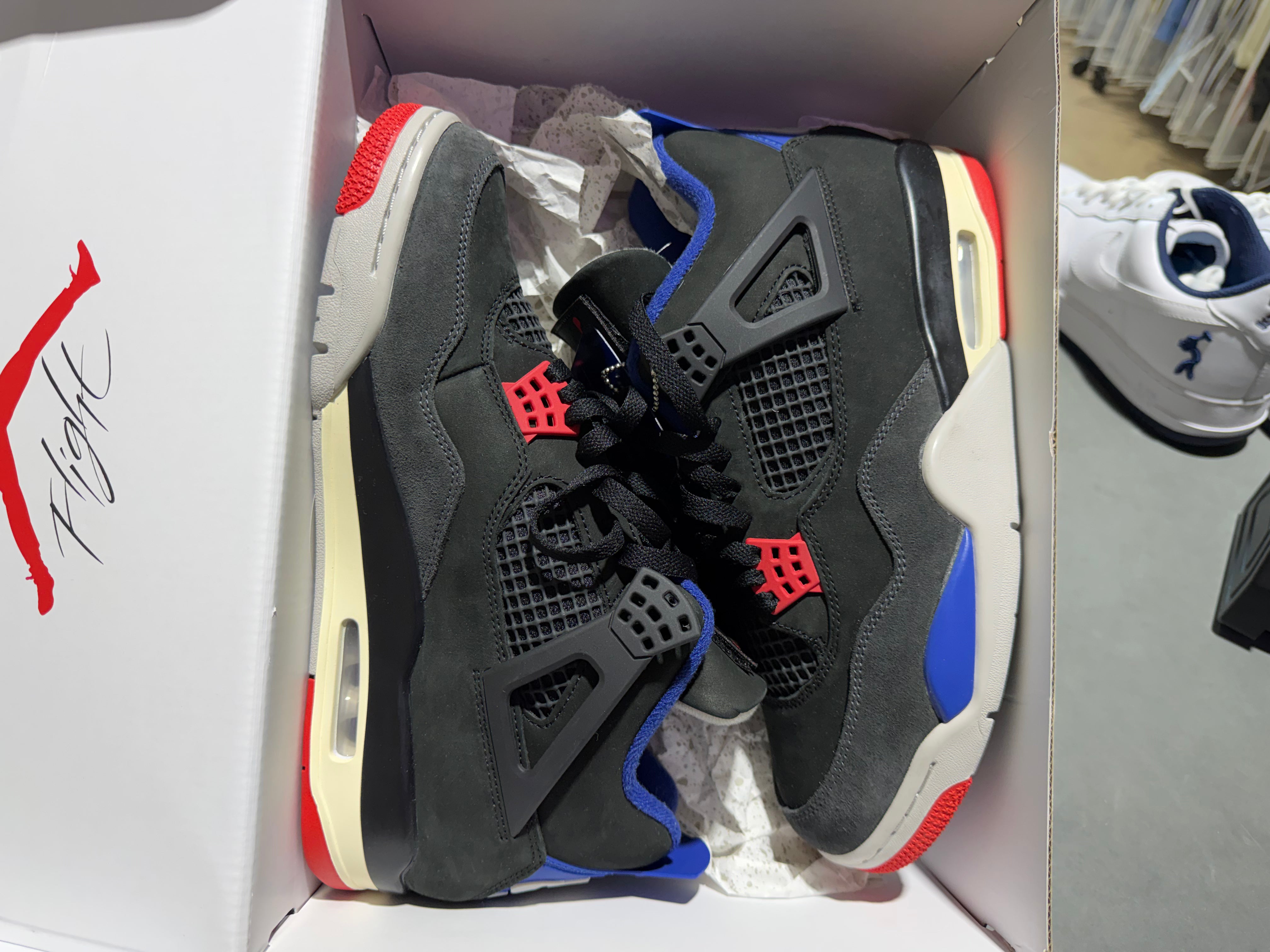 Air Jordan 4 Retro - Rare Air/White Lettering Size 10