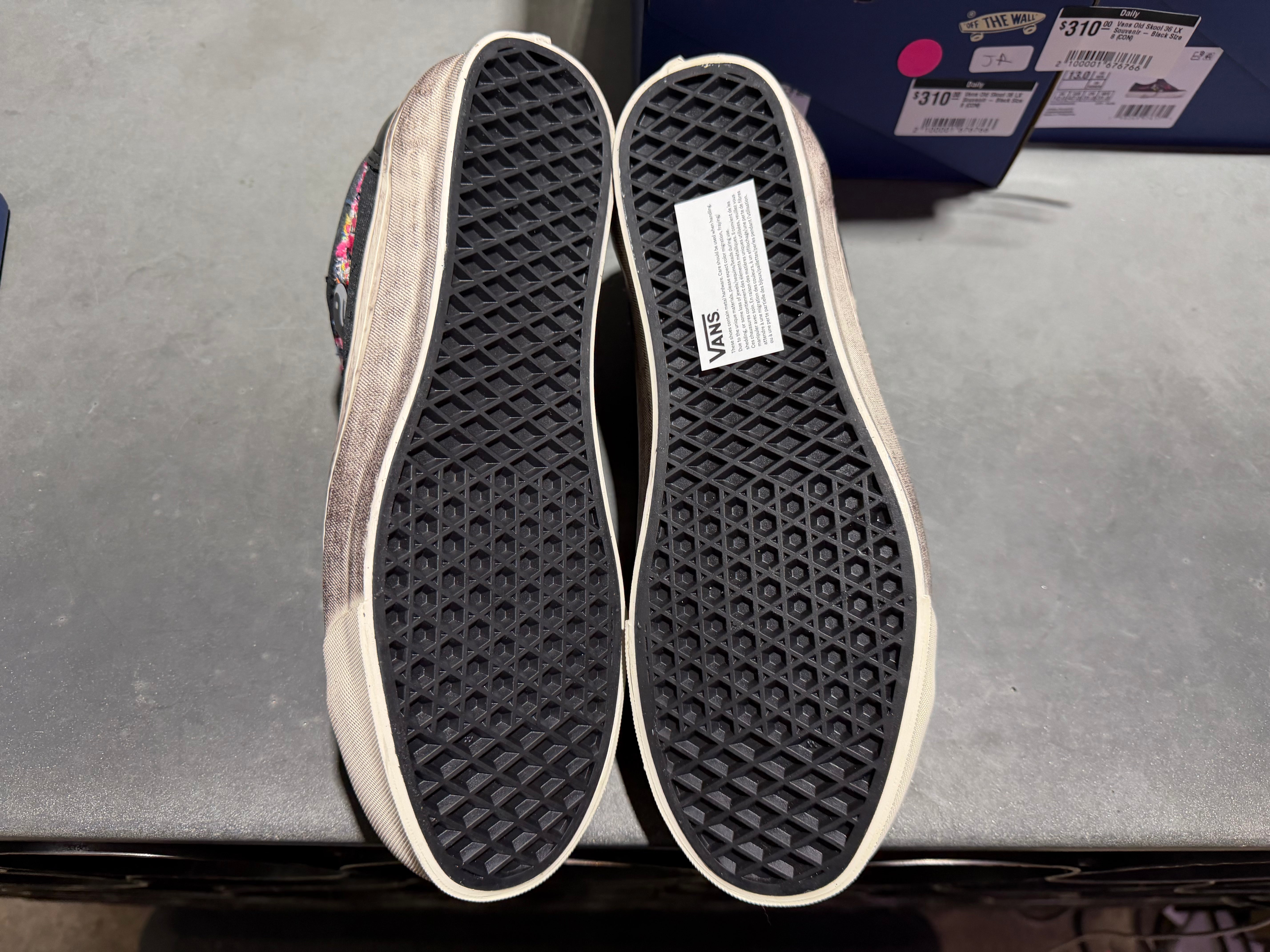 Vans Old Skool 36 LX Souvenir - Black Size 12