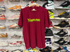 USED Supreme Shrek Tee - Cardinal Size Medium