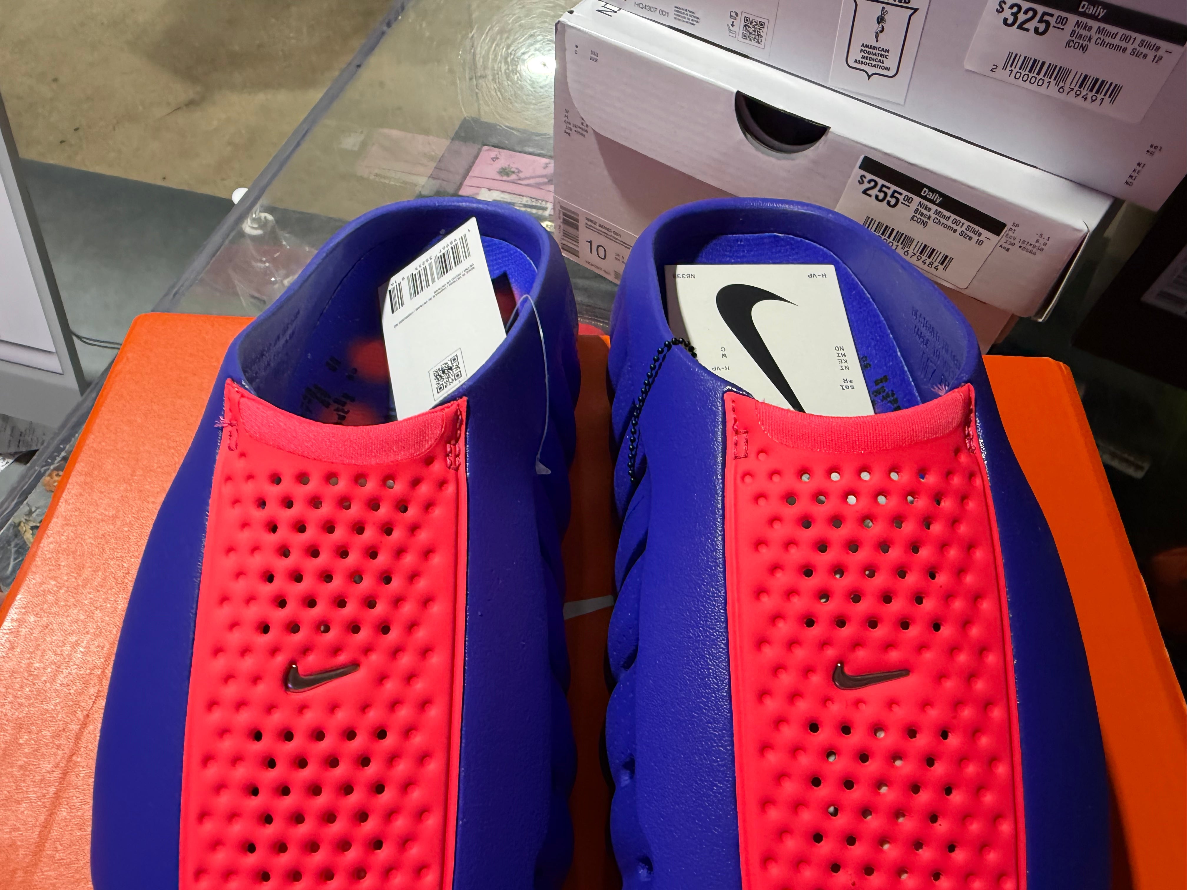 Nike Mind 001 AMP - Spider-man Size 7