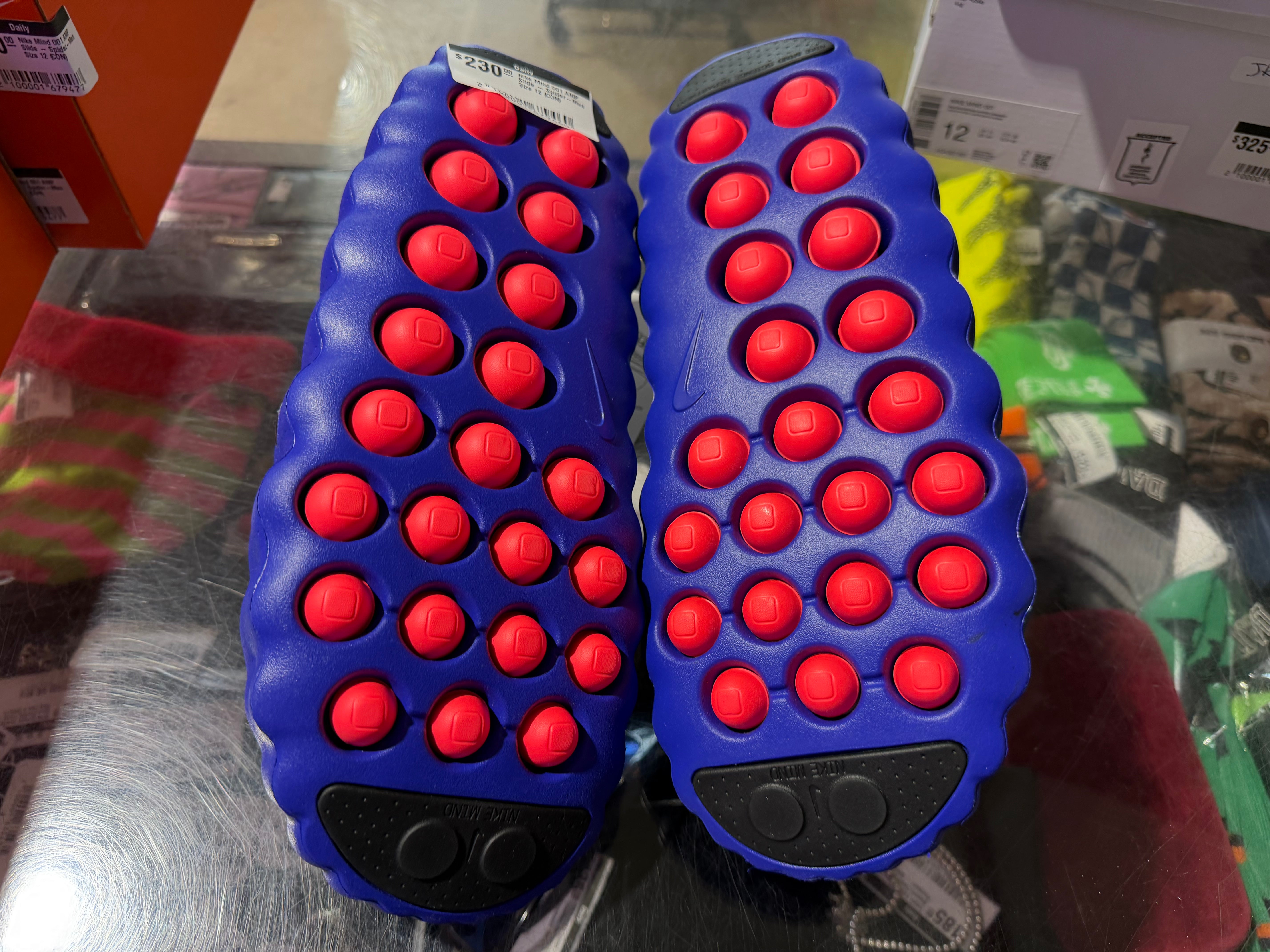 Nike Mind 001 AMP Slide - Spider-Man Size 12
