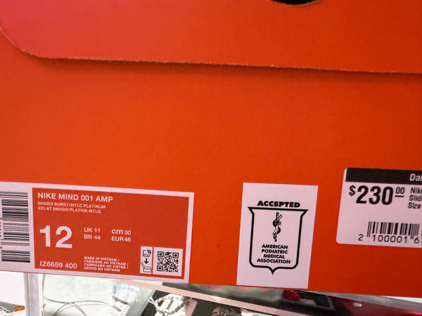Nike Mind 001 AMP Slide - Spider-Man Size 12