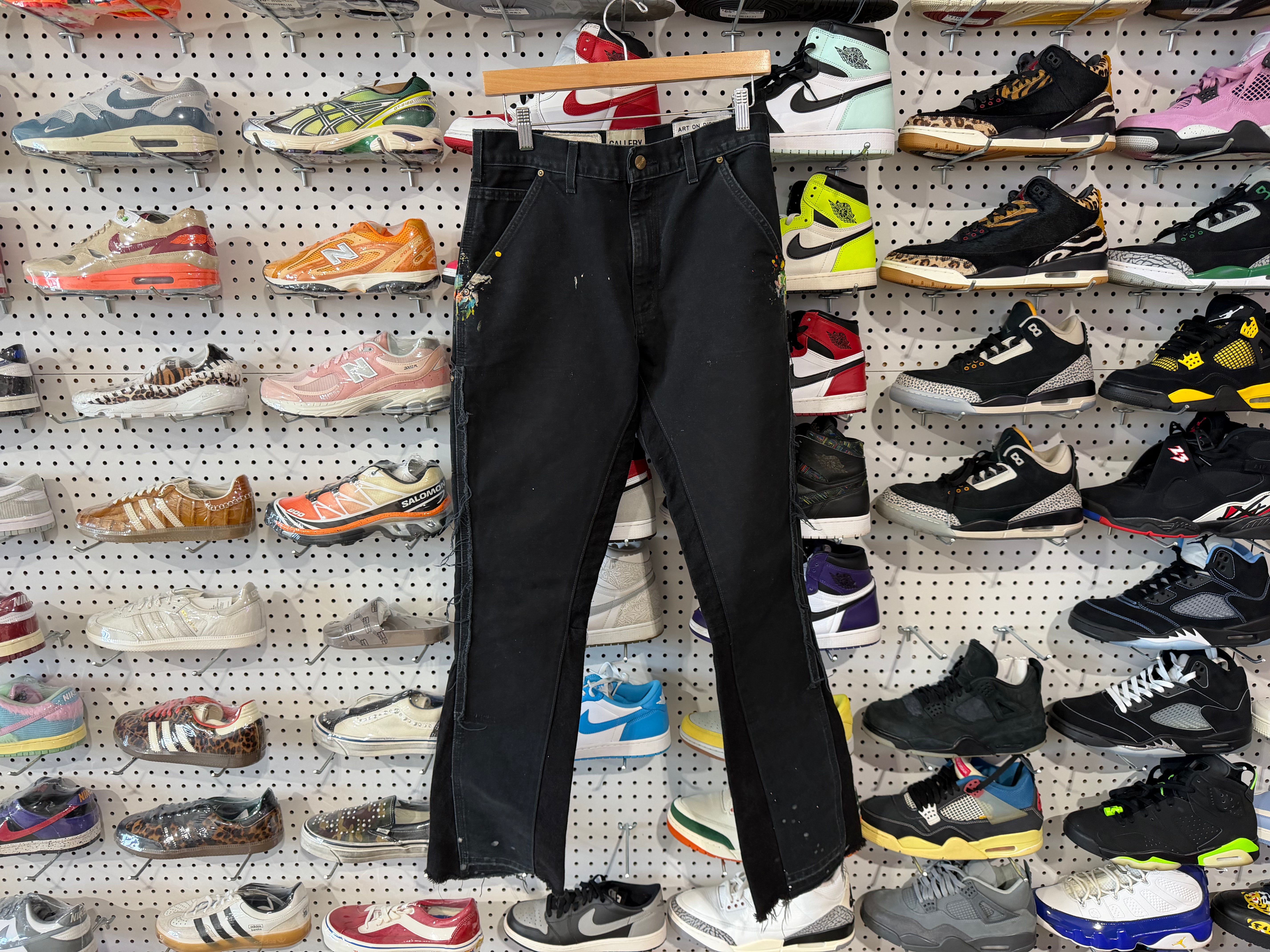 USED Gallery Dept. Carpenter Pants - Black Size 28