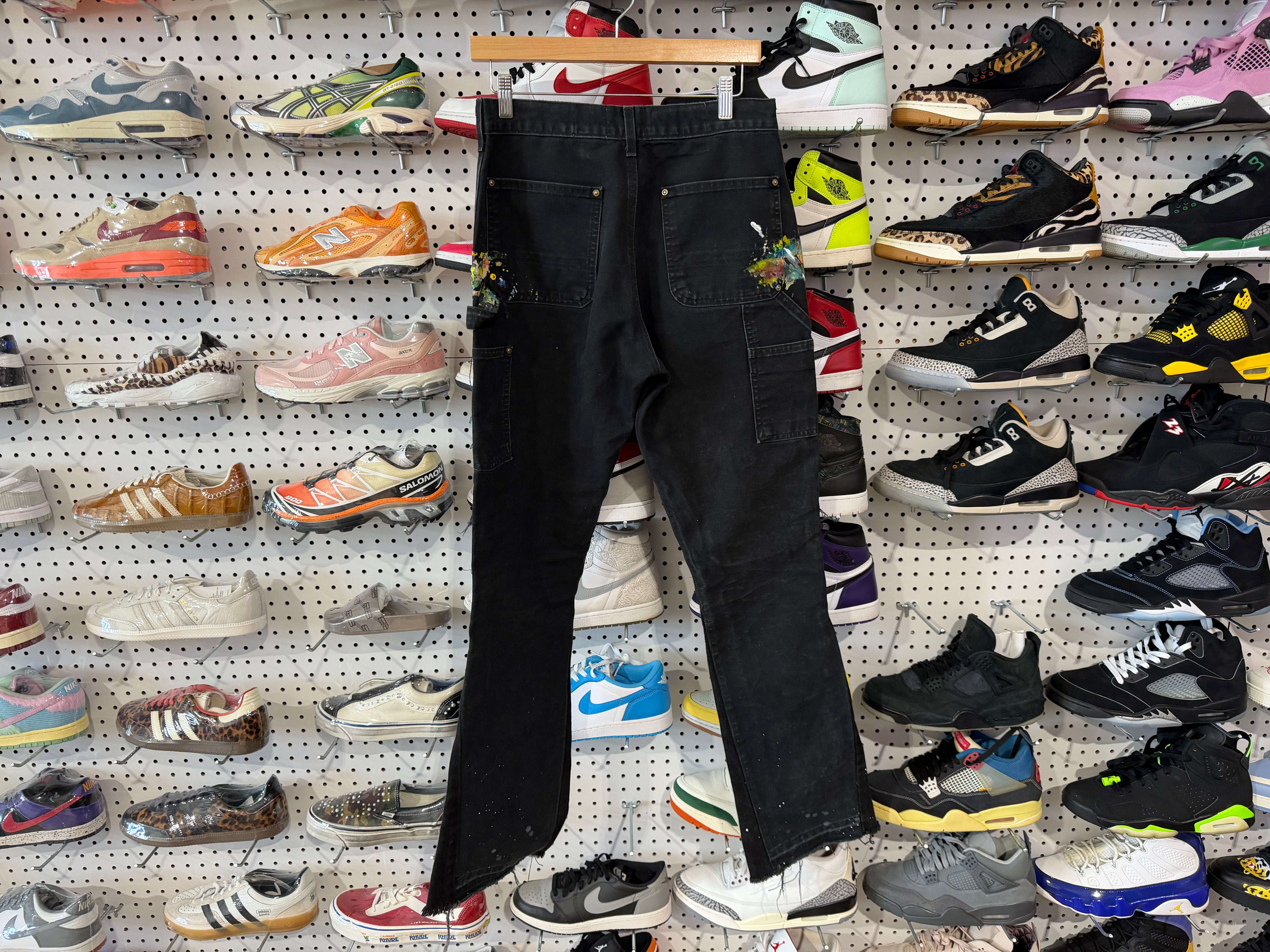 USED Gallery Dept. Carpenter Pants - Black Size 28