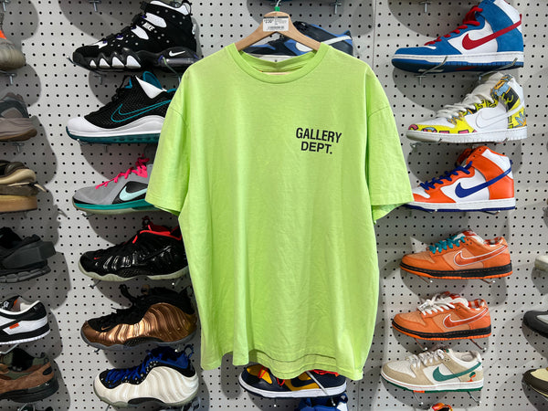 NEW Gallery Department Souvenir Tee - Lime Size XL