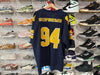 USED Supreme Sequin Football Jersey - Navy Size XXL