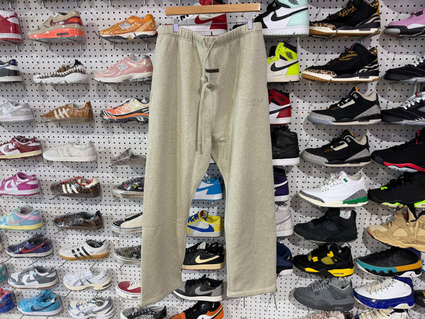 NEW Fear Of God Essentials Sweatpants - Heather Stone Size XL