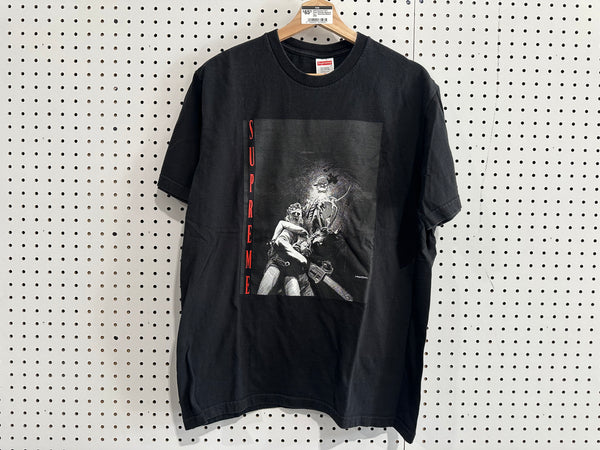 USED Supreme FW17 Texas Chainsaw Massacre Tee - Black Size Medium t
