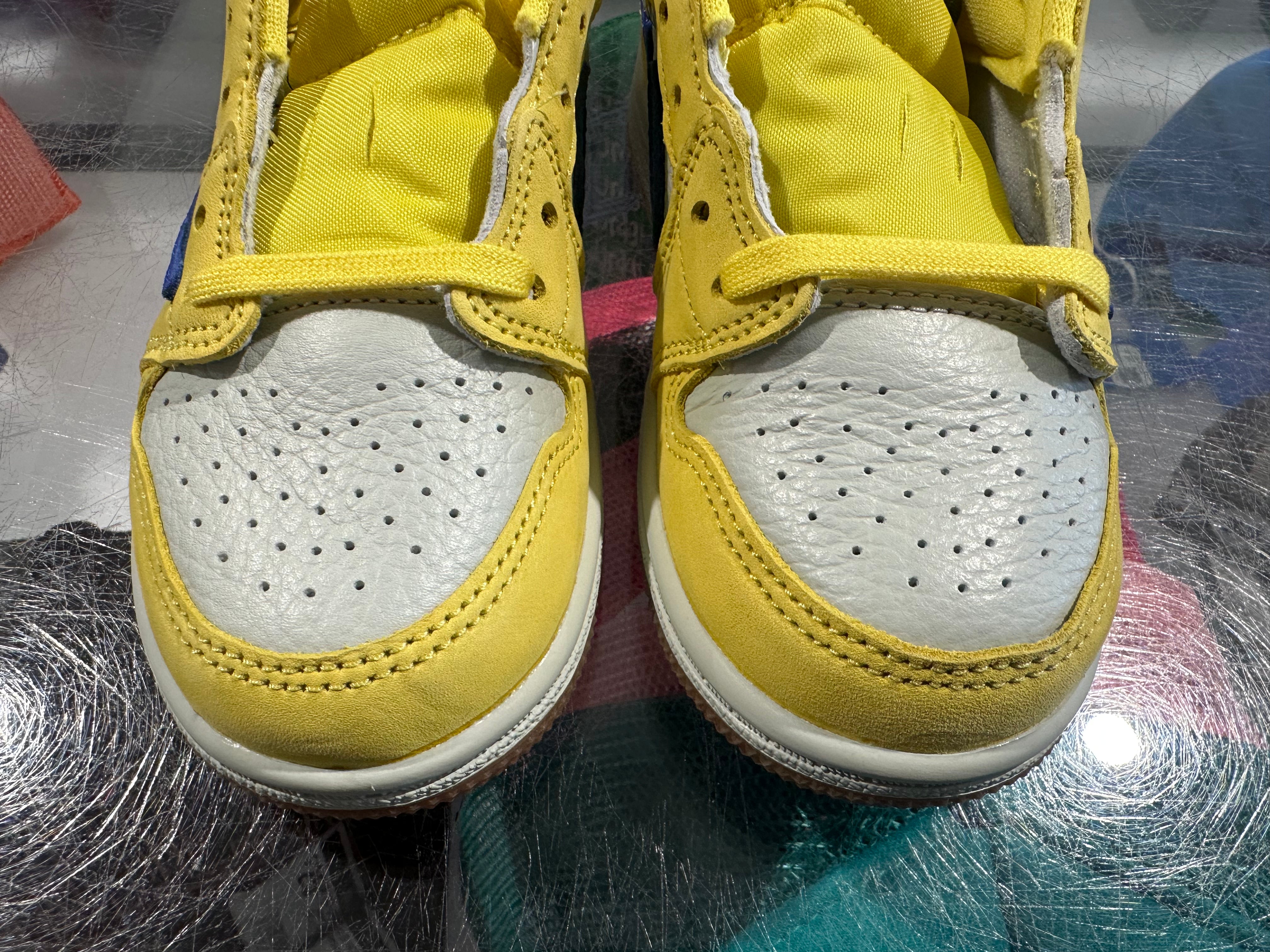 Air Jordan 1 Low OG SP TD - Canary Size 10C