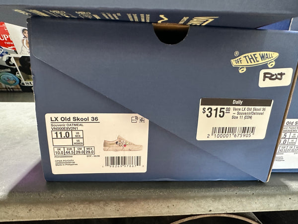 Vans LX Old Skool 36 - Souvenir/Oatmeal Size 11