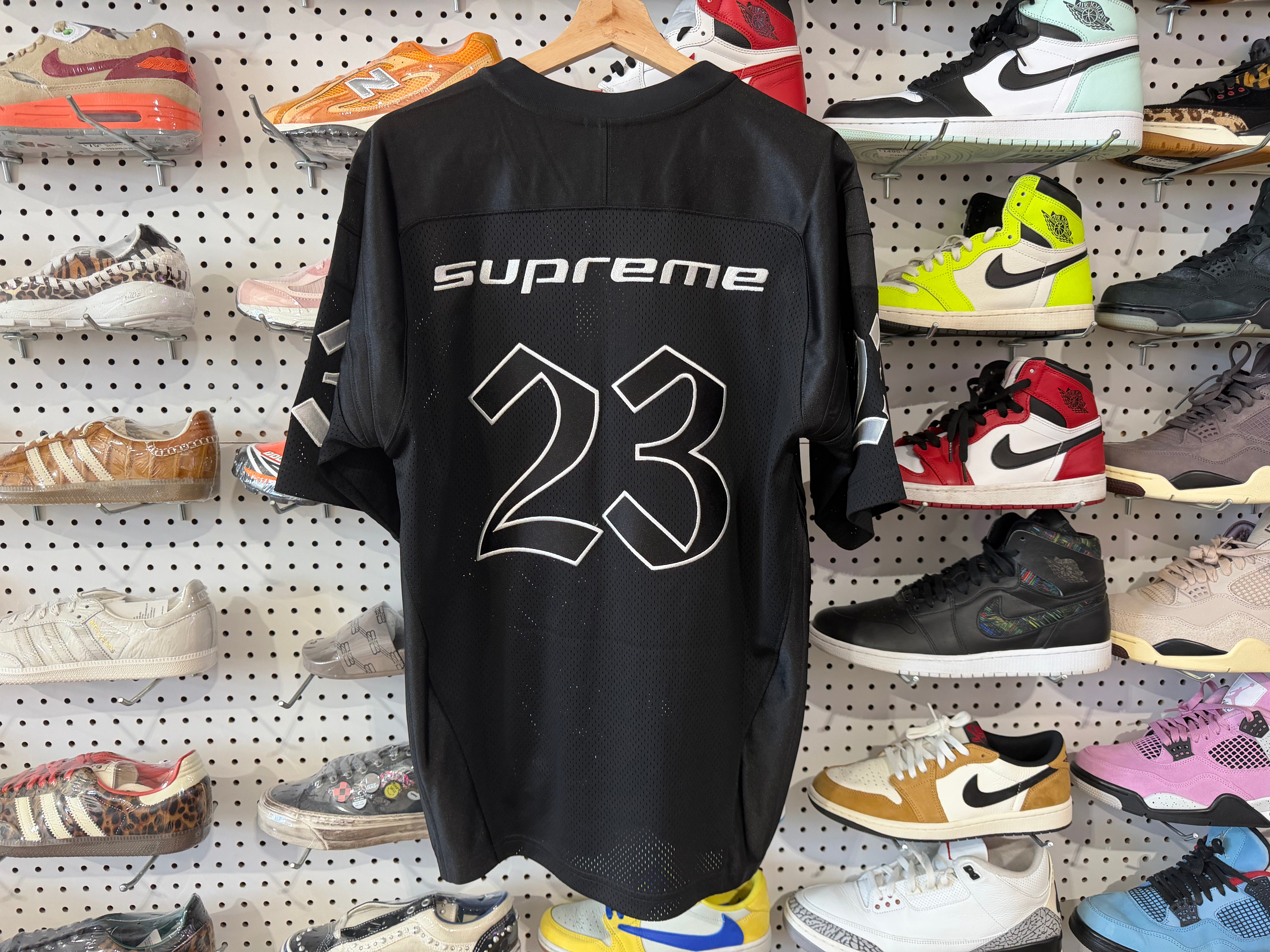 NEW Supreme Jordan Jersey SS26 - Black Size Medium