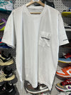 NEW Chrome Hearts Scroll Pocket Tee - White Size XL
