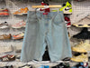 USED Supreme Baggy Denim Short - Blue Size 34