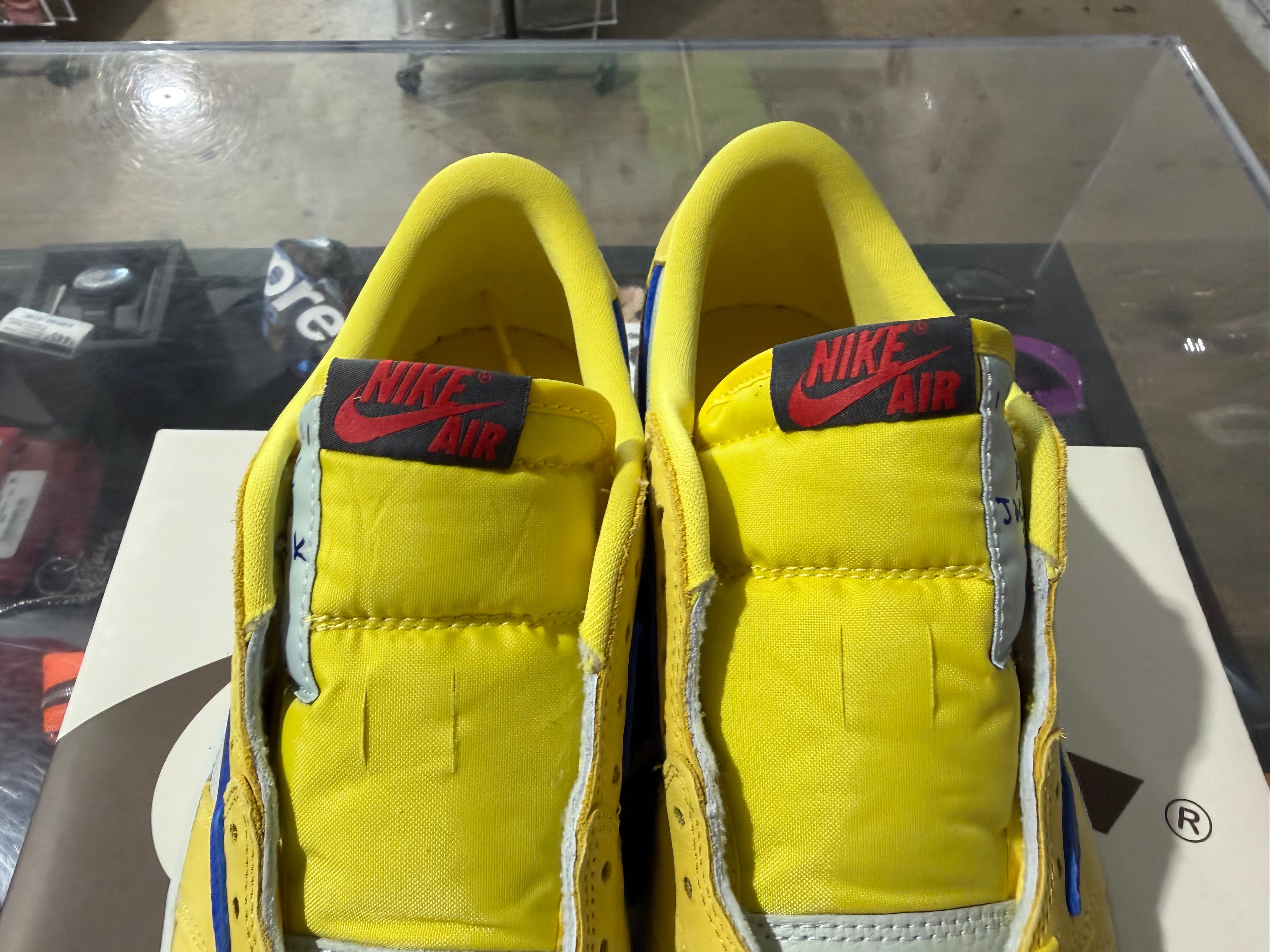 Air Jordan 1 Retro Low OG SP x Travis Scott - Canary Size 9W/7.5