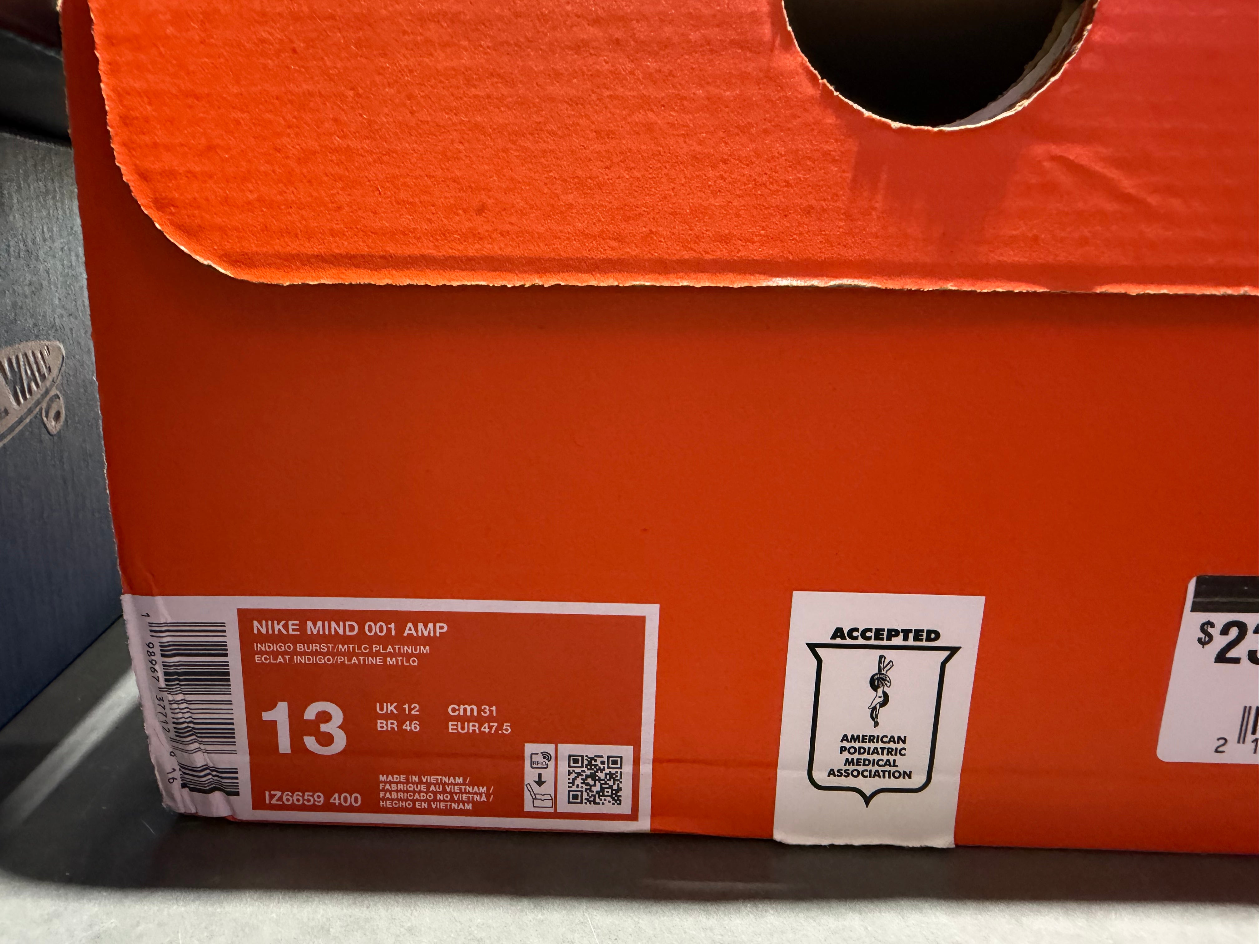Nike Mind 001 AMP Slide - Spider-Man Size 13