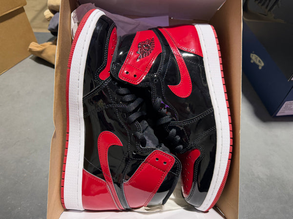 Air Jordan 1 Retro High OG - Patent Bred Size 10.5