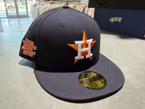 NEW Eric Emanuel EE Houston Astros Fitted Hat - Navy Size 7 1/2