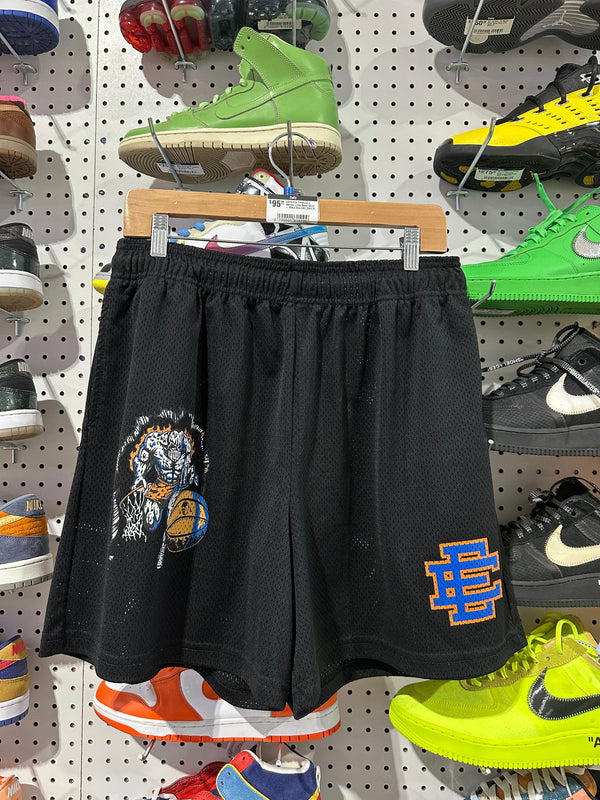 USED Eric Emanuel x Warren Lotas Basic Short - Black Size XXL