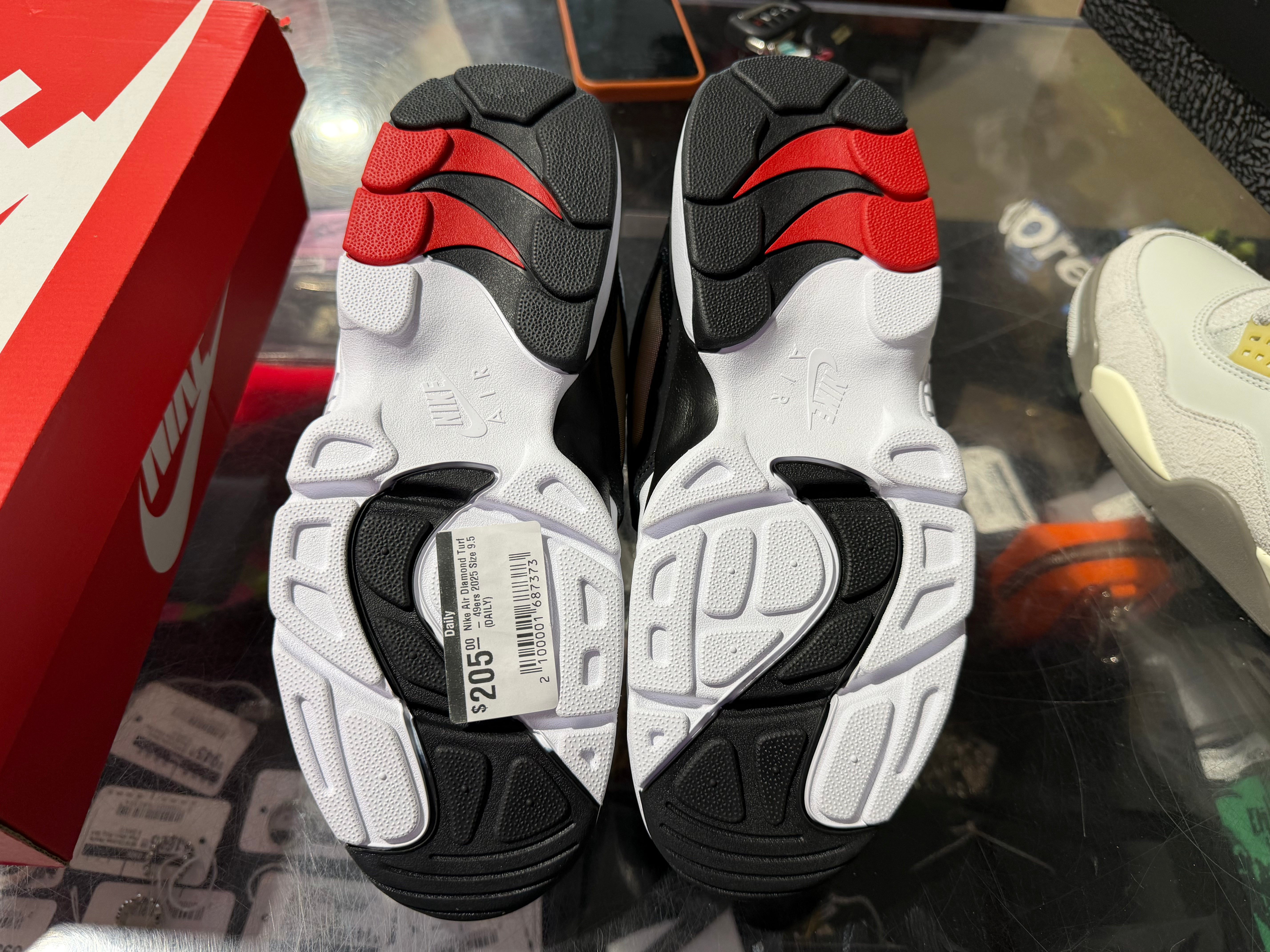 Nike Air Diamond Turf - 49ers 2025 Size 9.5