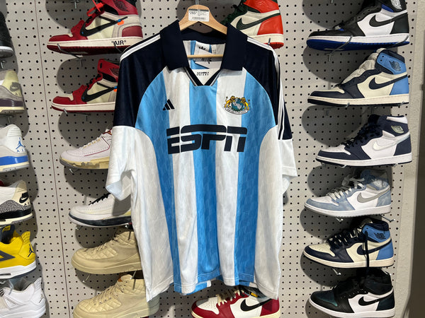 NEW Kith x ESPN Soccer Jersey - Blue/White Size XL