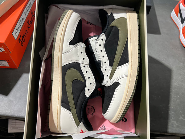 WMNS Air Jordan 1 low OG SP - Olive Size 11W/9.5M