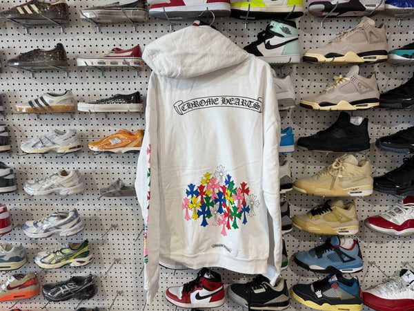 USED Chrome Hearts Cross Hoodie - Multi Color Size XXL