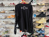 USED Chrome Hearts Multi Logo L/S Tee - Black Size XXL