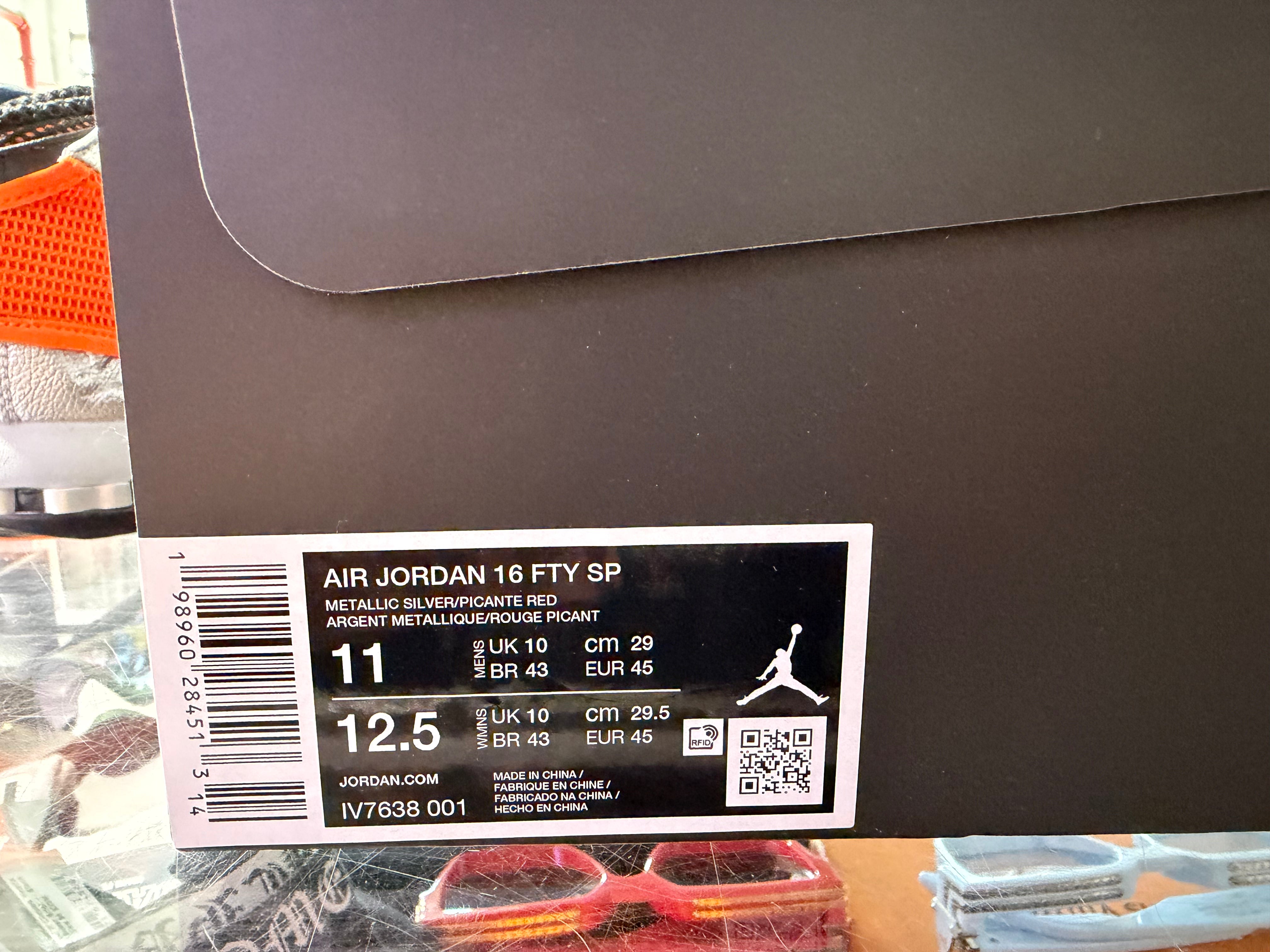 Air Jordan 16 FTY SP - Free The Youth Size 11