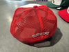 NEW Supreme x NUMBER NINE Mickey Mesh 5 Panel Trucker Hat - Red