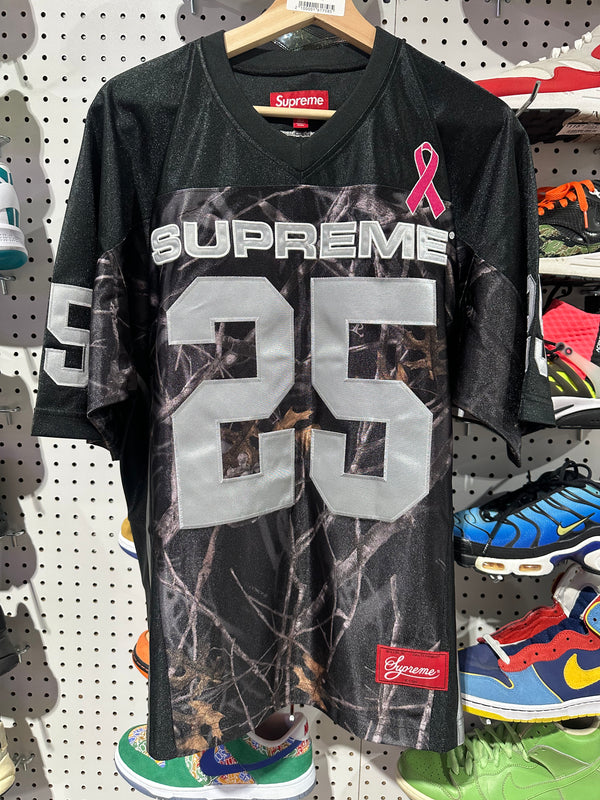 NEW Supreme FW25 BCA Football Jersey - Black Size XL