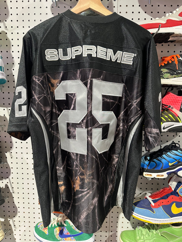 NEW Supreme FW25 BCA Football Jersey - Black Size Large