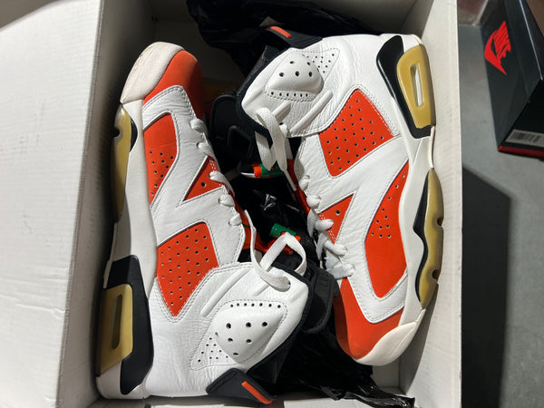 Air Jordan 6 Retro - Gatorade/White Size 8