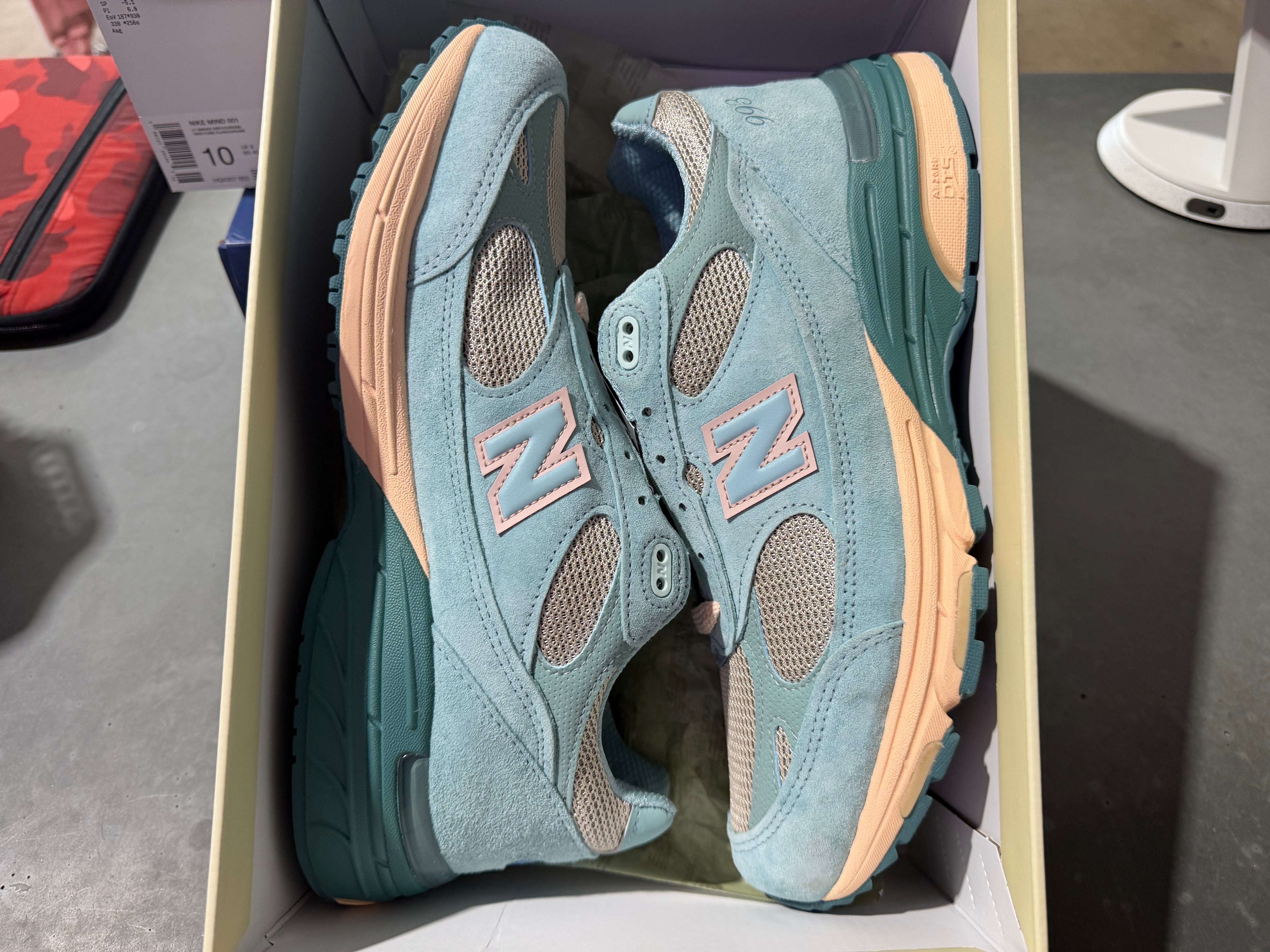 New Balance x Joe Fresh Goods 993 Performance Art - Arctic Blue Size 10 (DAILY)