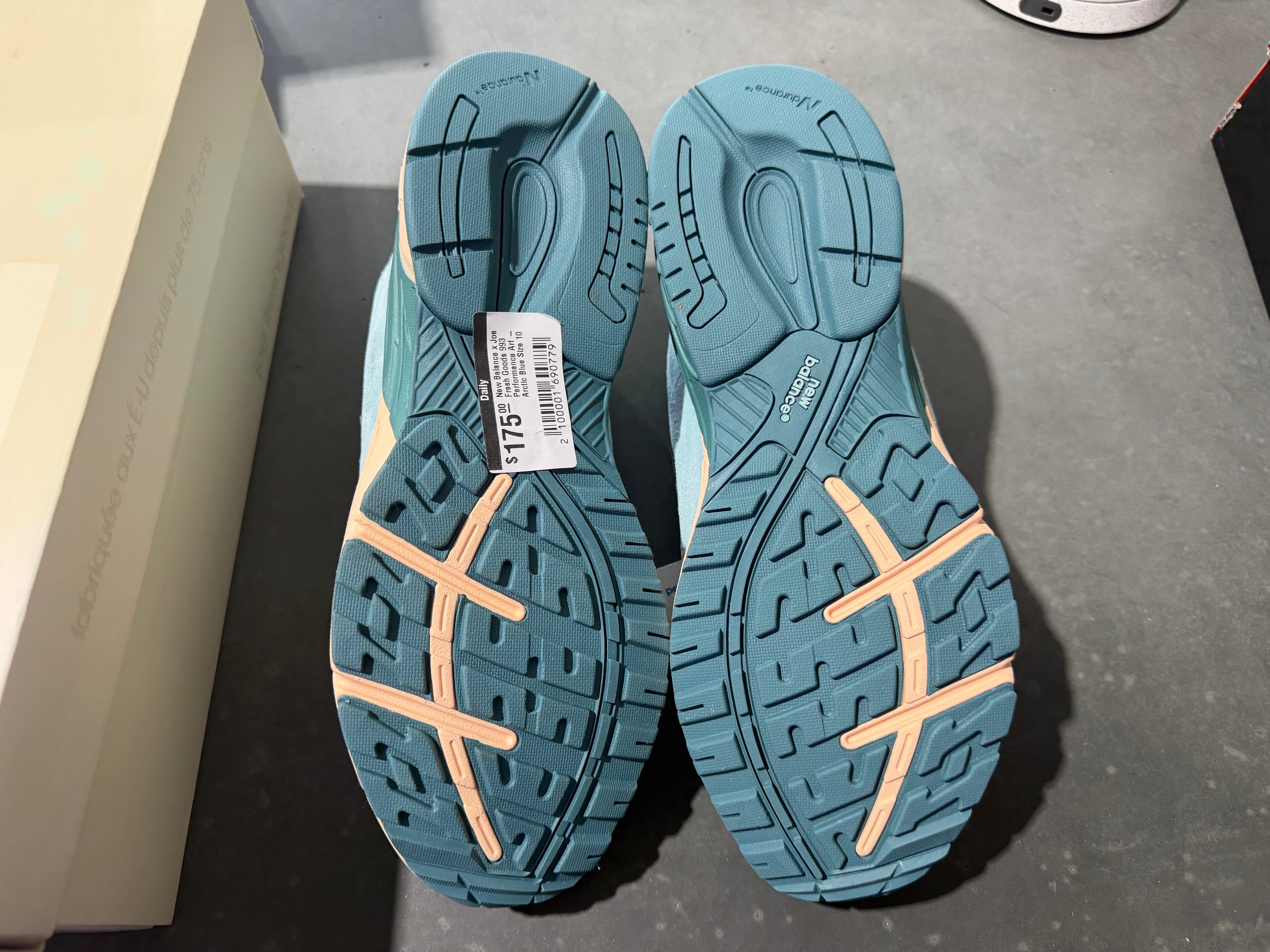 New Balance x Joe Fresh Goods 993 Performance Art - Arctic Blue Size 10 (DAILY)
