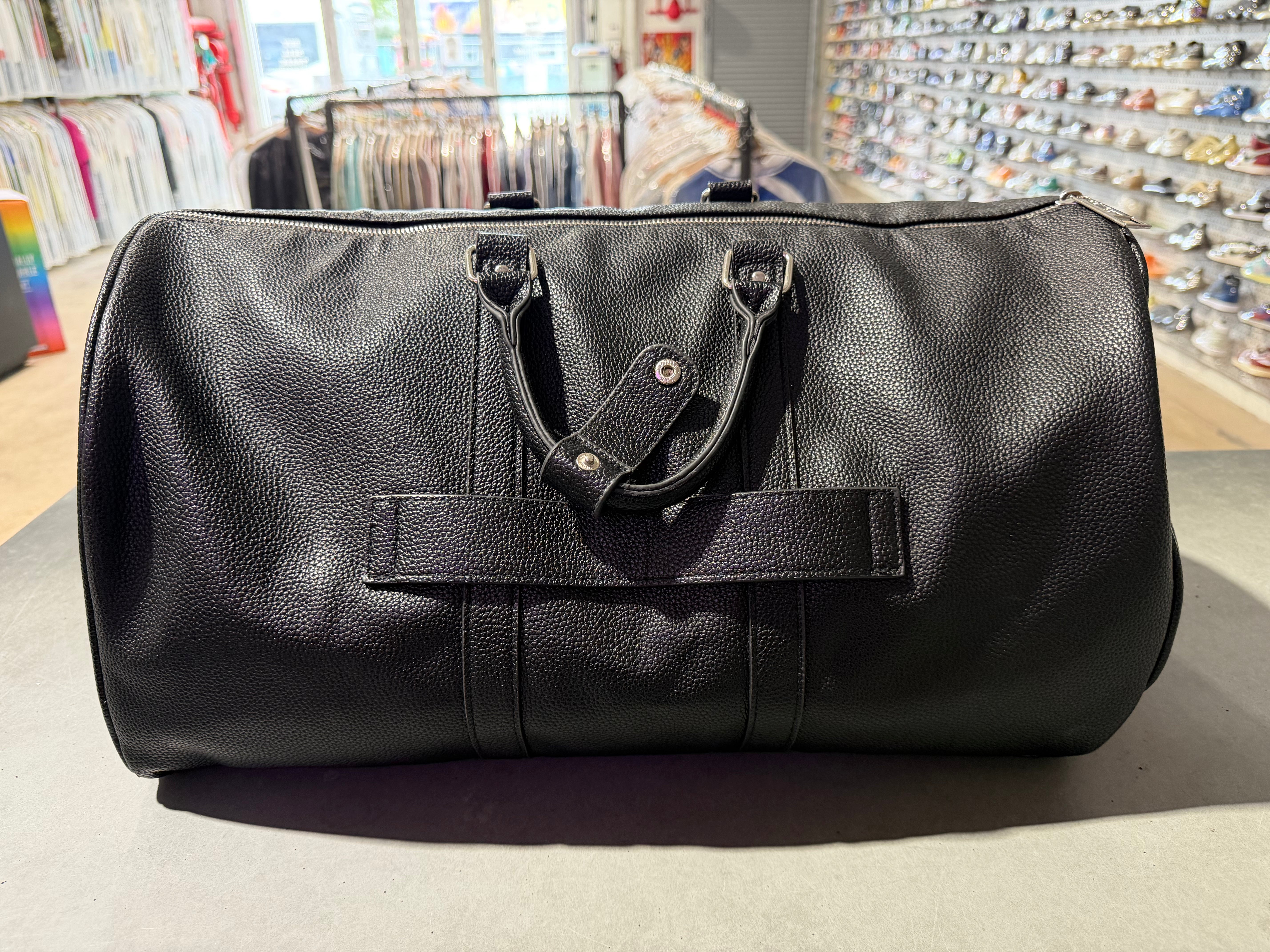 USED Ed Hardy Leather Bag - Black