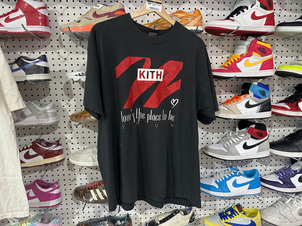 USED Kith Will Downing Vintage Tee - Black Size XL
