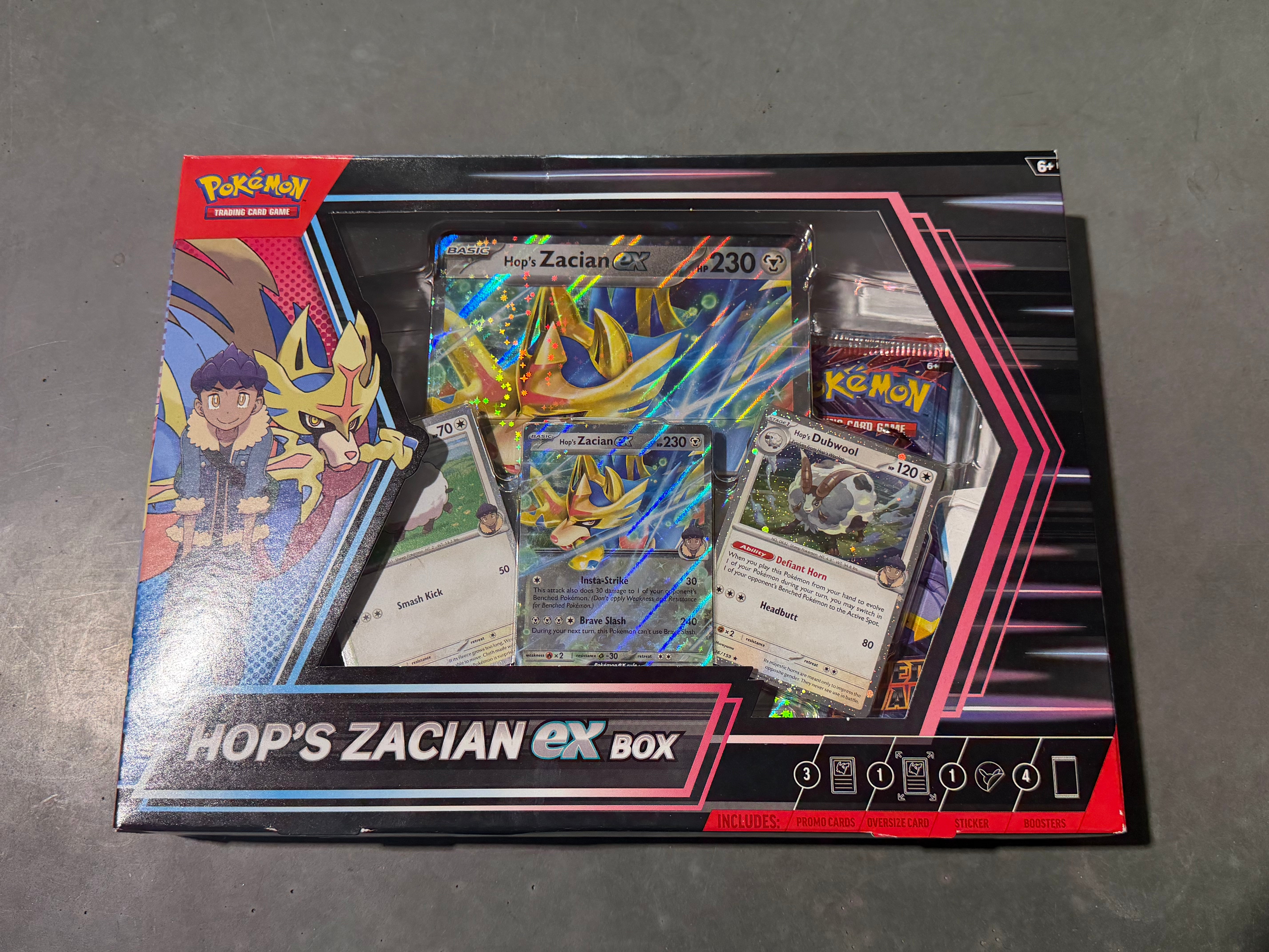 2026 Pokemon EX Box - Hop's Zacian