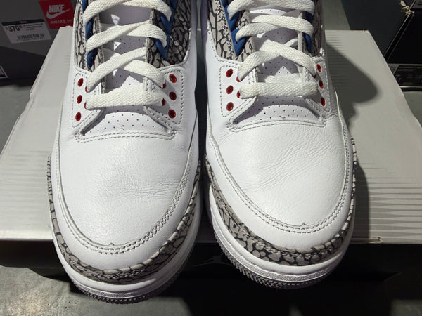 Air Jordan 3 Retro OG - True Blue Size 10.5
