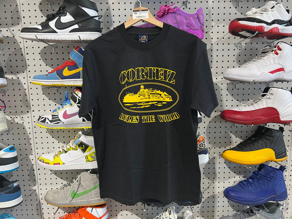 NEW CRTZ OG Alcatraz Tee - Black/Yellow