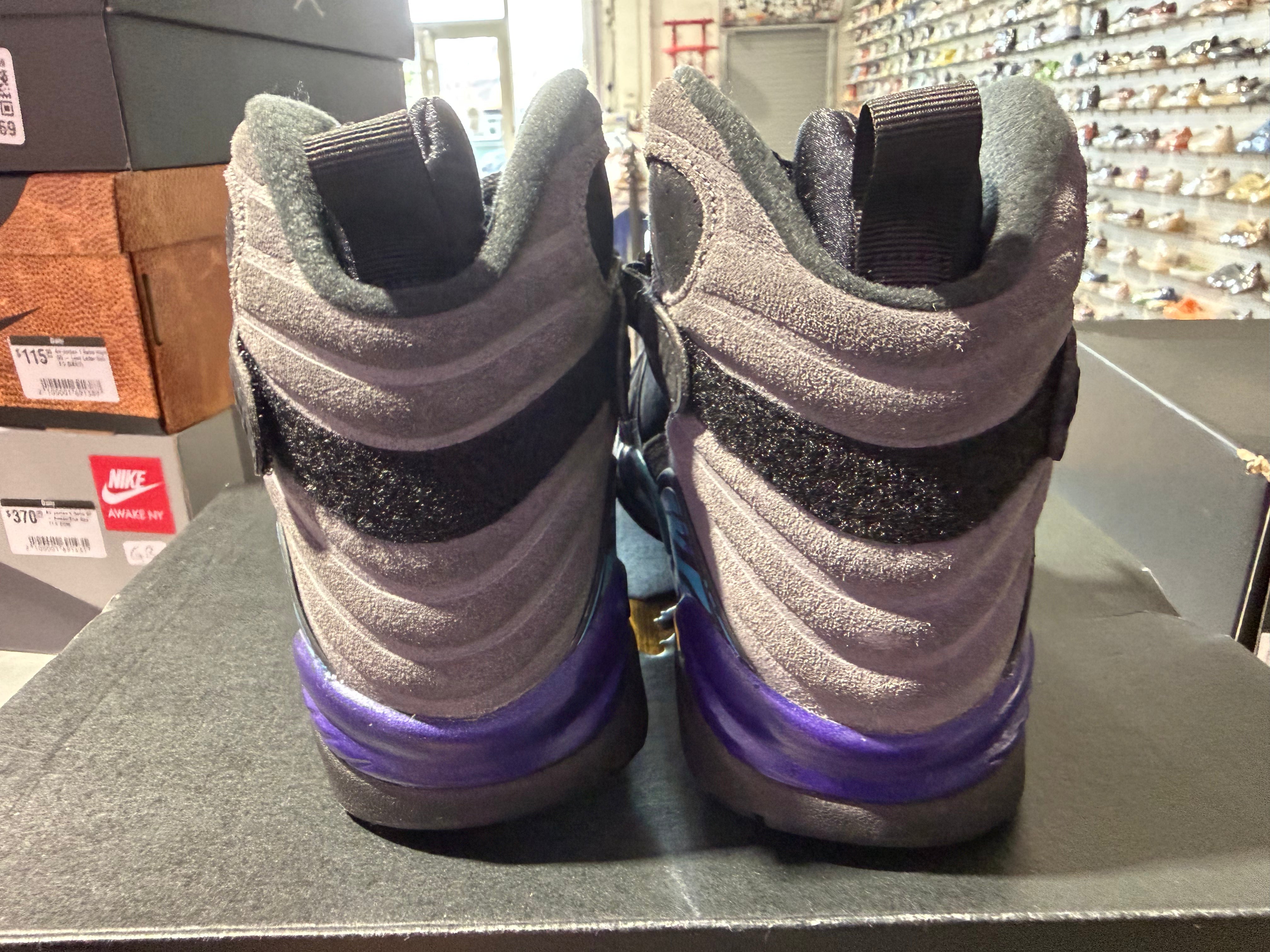 Air Jordan 8 Retro GS -  Aqua Size 7Y