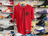 USED Stussy Baseball Jersey - Red Size Large