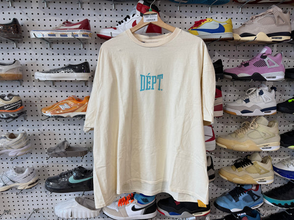 Gallery Dept. Logo Print Tee - Cream Size XL