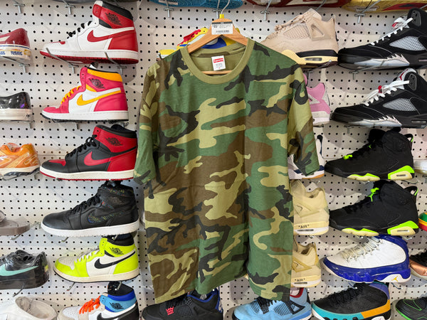 NEW Supreme Gems Tee Woodland - Camo Size Medium