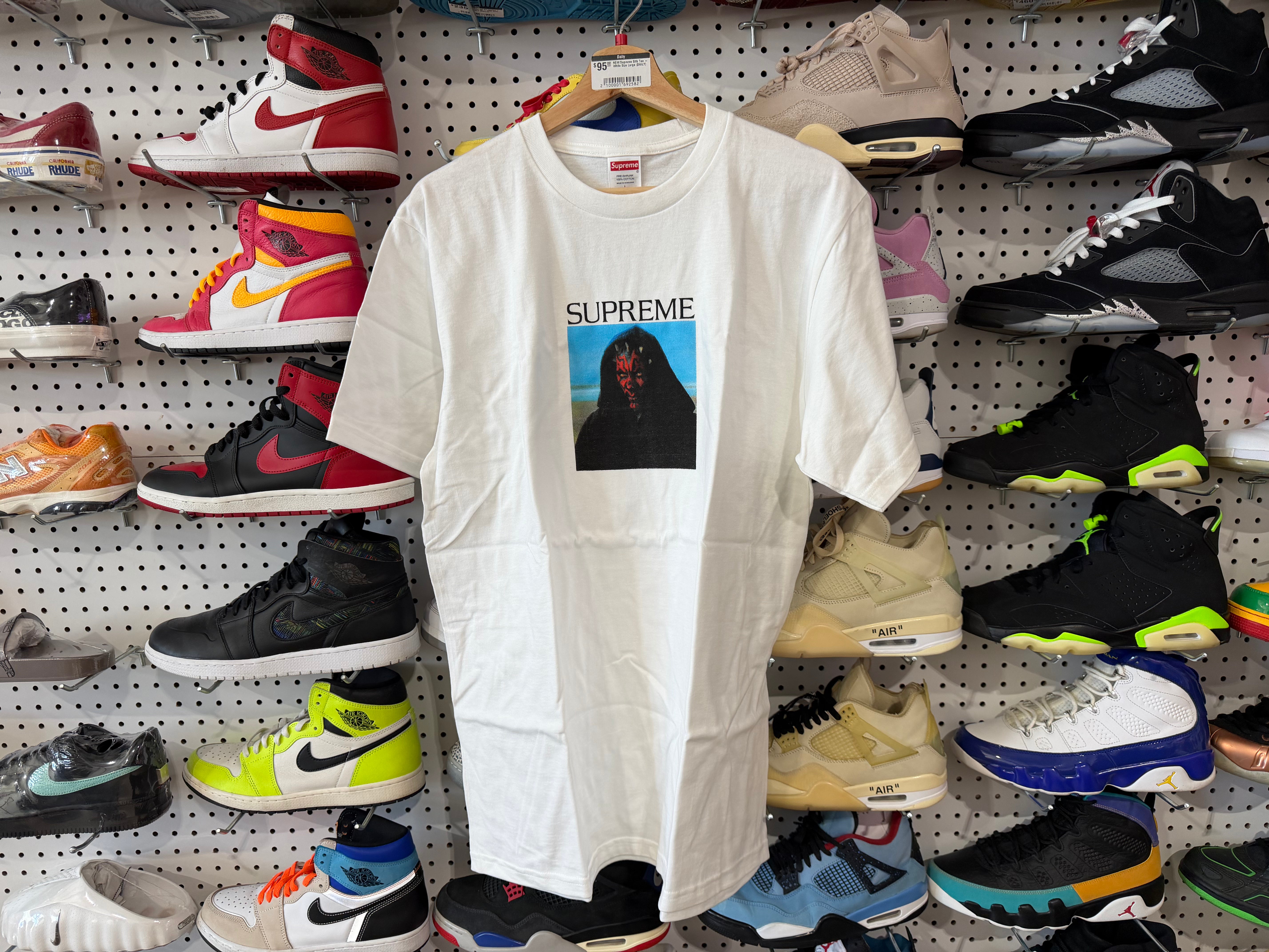 NEW Supreme Sith Tee - White Size Large
