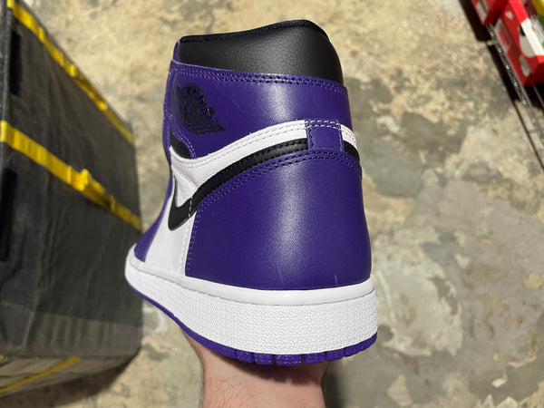 Air Jordan 1 Retro High OG (GS) - Court Purple 2.0 Size 7Y
