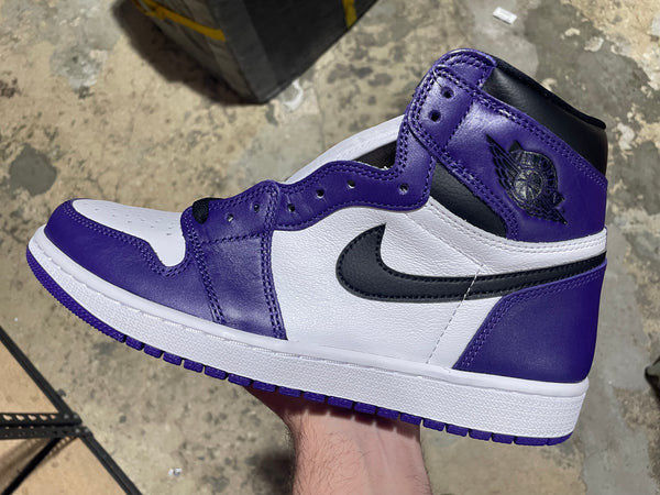 Air Jordan 1 Retro High OG (GS) - Court Purple 2.0 Size 7Y