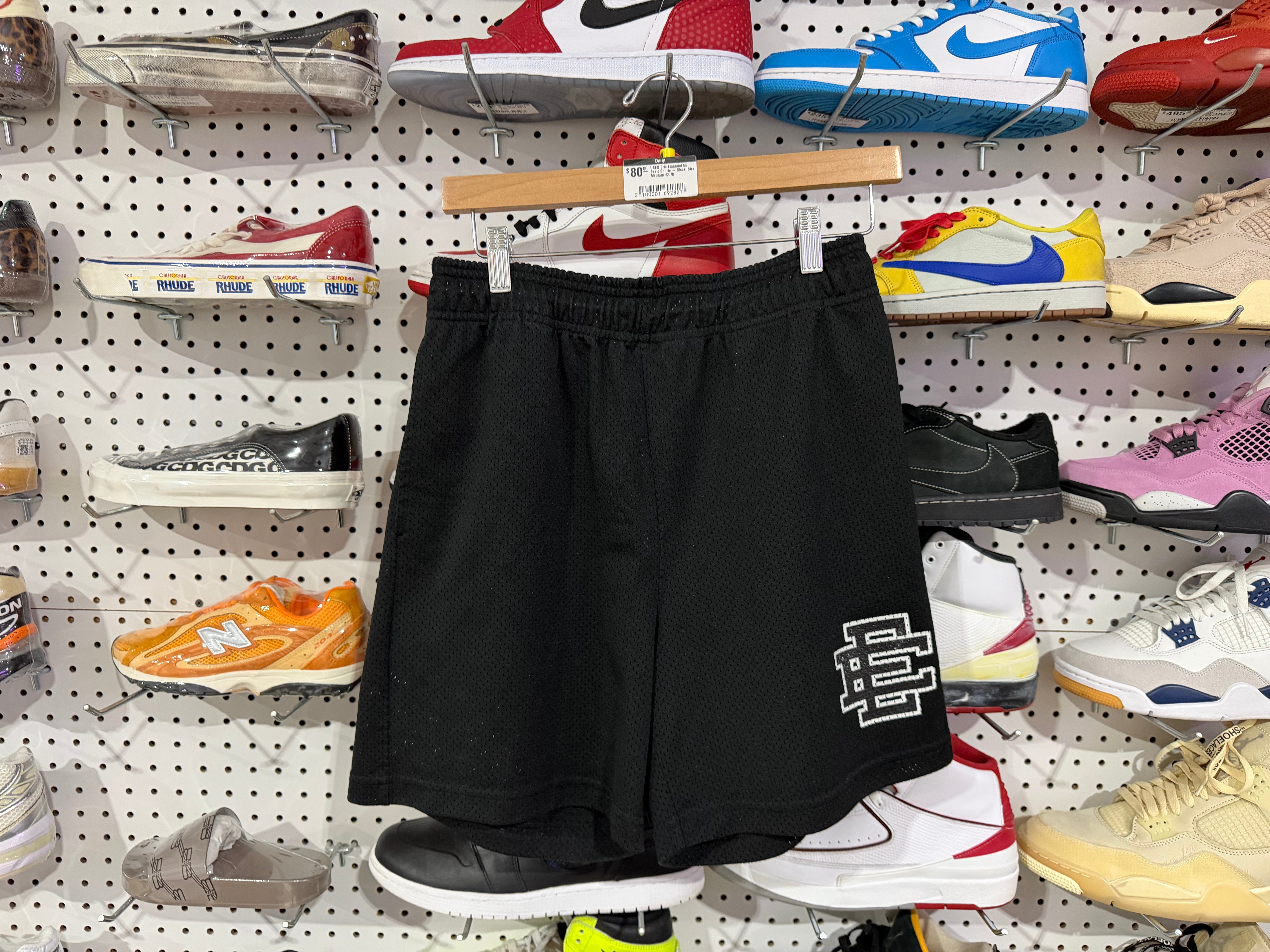 Eric Emanuel EE Basic Shorts - Black Size Medium