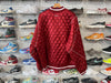 NEW Supreme x Champion Quilted Satin Jacket - Dark Red Size XXL