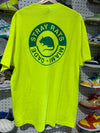 NEW Stray Rats Miami Dade Tee - Neon Size XL