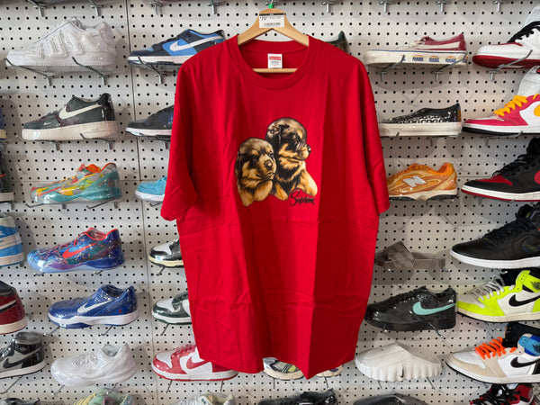 NEW Supreme Puppies Tee - Red Size XL